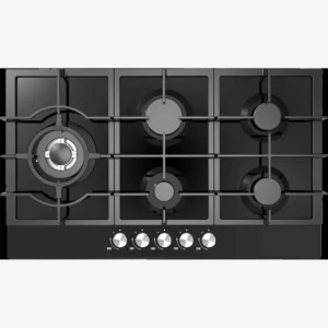 90cm Gas on Glass Cooktop GHB90CA