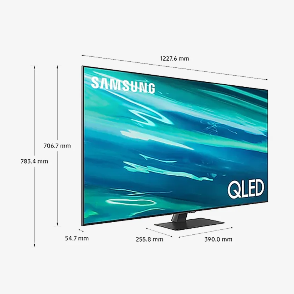 Samsung 55" Q80A QLED 4K Smart TV (2021) QA55Q80AAWXXY - Image 3