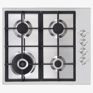 Esatto 60cm Gas Cooktop with Wok Burner ECGW61F