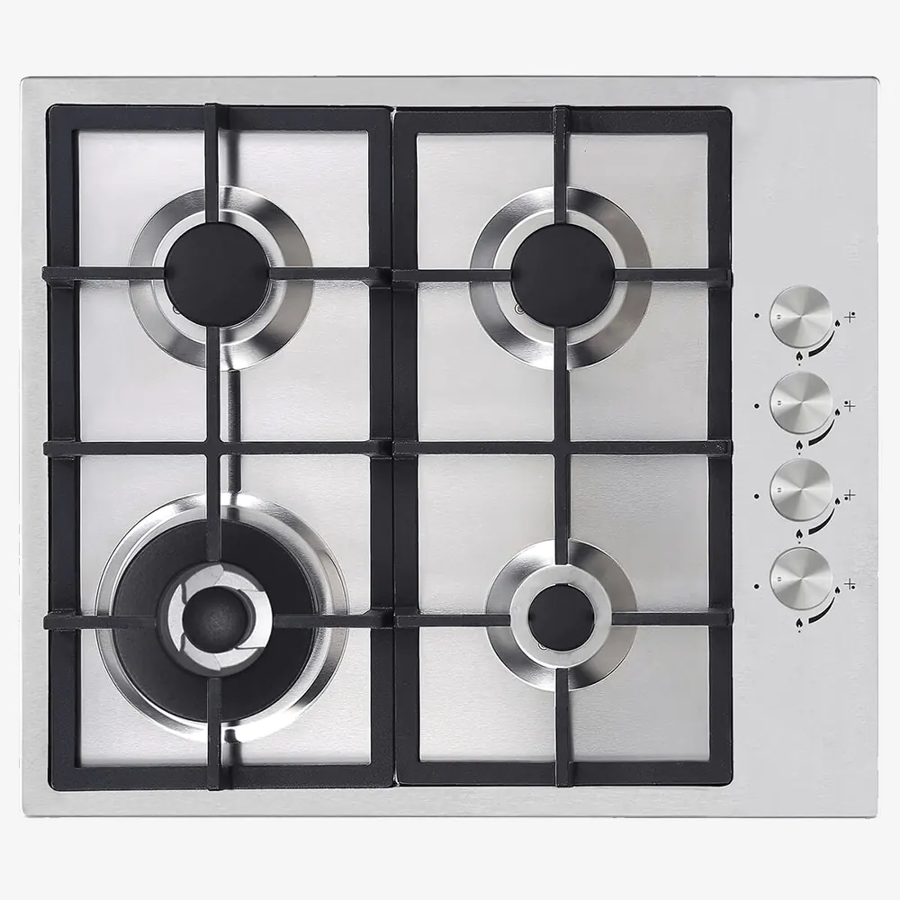Esatto 60cm Gas Cooktop with Wok Burner ECGW61F